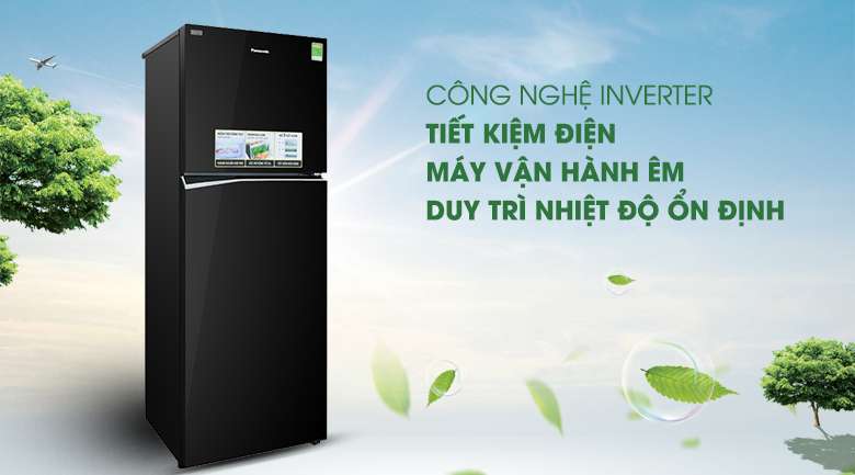 Công nghệ Inverter - Tủ lạnh Panasonic Inverter 366 lít NR-BL381GKVN